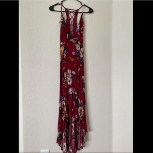 Floral Wrap style dress